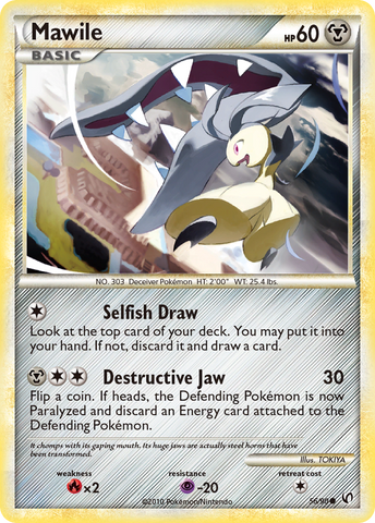 Mawile (56/90) [HeartGold & SoulSilver: Undaunted] - The Mythic Store | 24h Order Processing