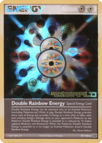 Double Rainbow Energy (87/106) (Stamped) [EX: Emerald] - The Mythic Store | 24h Order Processing