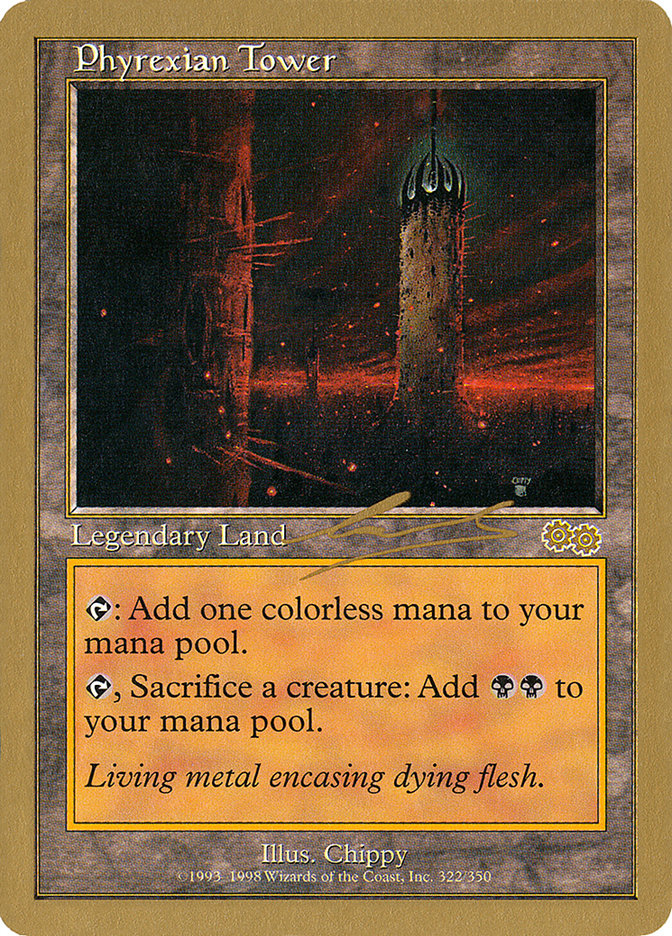 Phyrexian Tower (Nicolas Labarre) [World Championship Decks 2000] - The Mythic Store | 24h Order Processing
