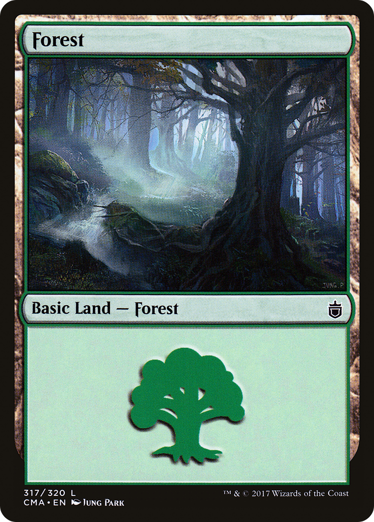 Forest (317) [Commander Anthology] - The Mythic Store | 24h Order Processing