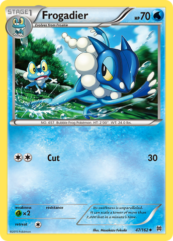 Frogadier (47/162) [XY: BREAKthrough] - The Mythic Store | 24h Order Processing