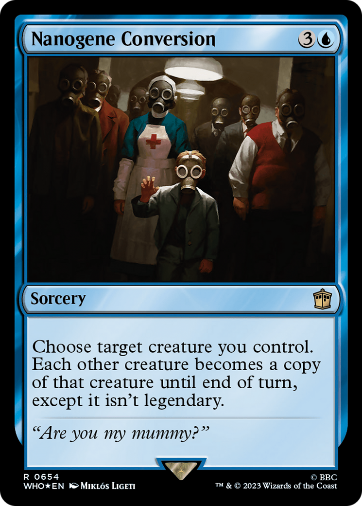 Nanogene Conversion (Surge Foil) [Doctor Who] - The Mythic Store | 24h Order Processing