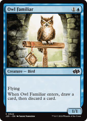 Owl Familiar [Foundations Jumpstart] - The Mythic Store | 24h Order Processing