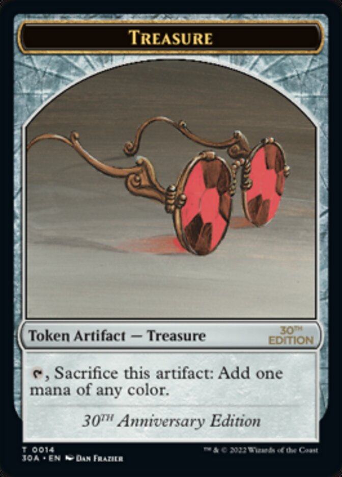 Treasure Token (014) [30th Anniversary Tokens] - The Mythic Store | 24h Order Processing