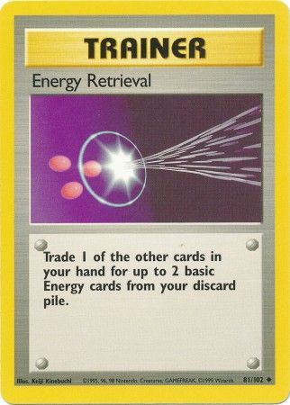 Energy Retrieval (81/102) [Base Set Unlimited] - The Mythic Store | 24h Order Processing