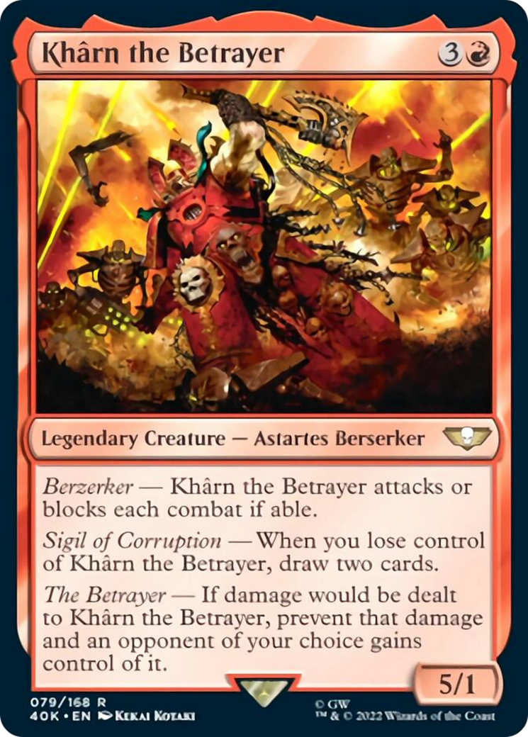 Kharn the Betrayer [Warhammer 40,000] - The Mythic Store | 24h Order Processing