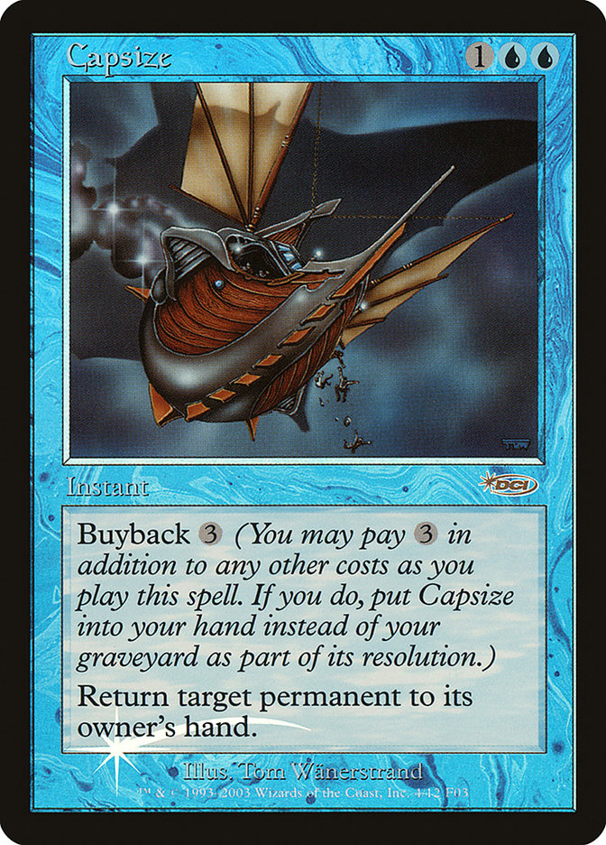 Capsize [Friday Night Magic 2003] - The Mythic Store | 24h Order Processing