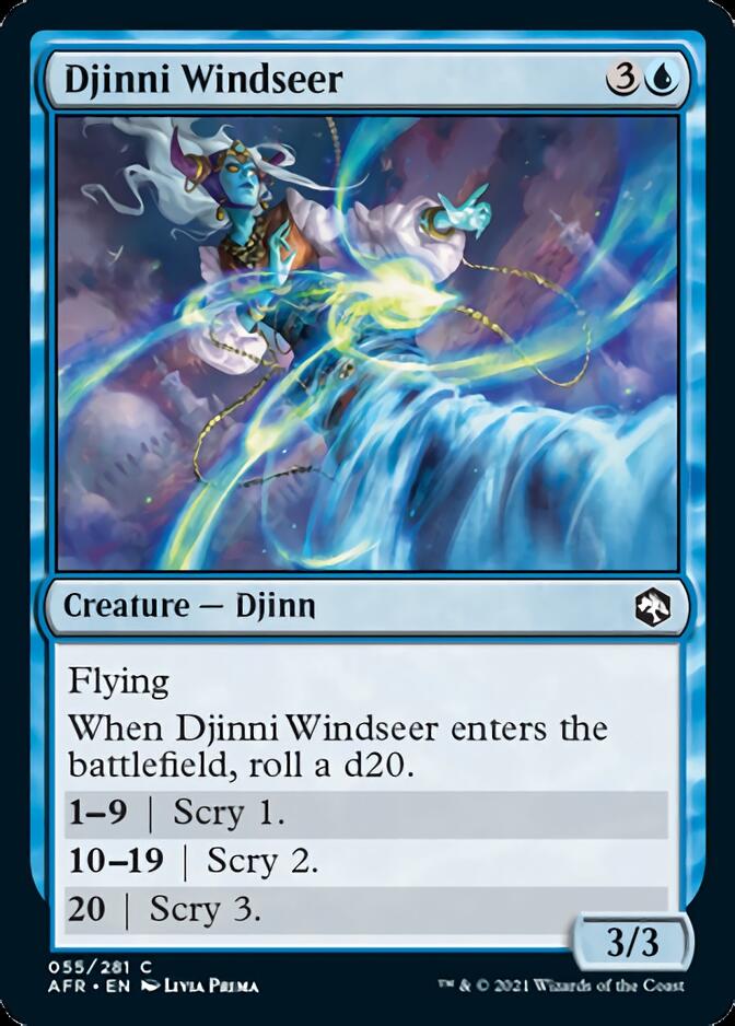 Djinni Windseer [Dungeons & Dragons: Adventures in the Forgotten Realms] - The Mythic Store | 24h Order Processing