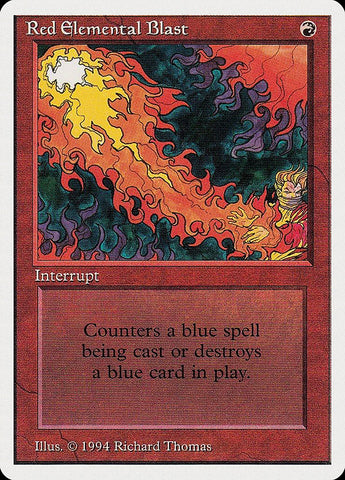 Red Elemental Blast [Summer Magic / Edgar] - The Mythic Store | 24h Order Processing