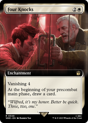 Four Knocks (Extended Art) [Doctor Who] - The Mythic Store | 24h Order Processing