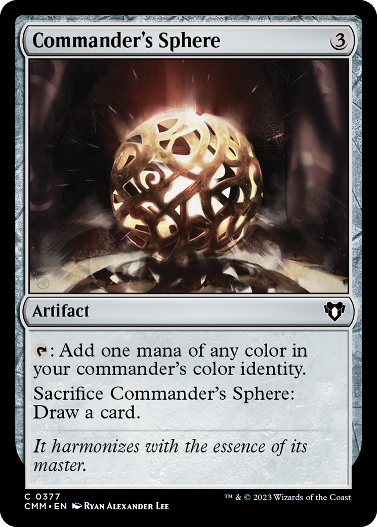 Commander's Sphere [Commander Masters] - The Mythic Store | 24h Order Processing