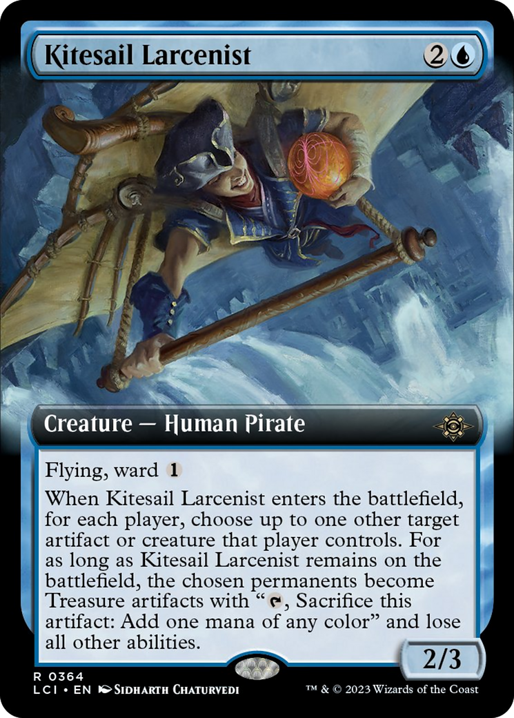 Kitesail Larcenist (Extended Art) [The Lost Caverns of Ixalan] - The Mythic Store | 24h Order Processing