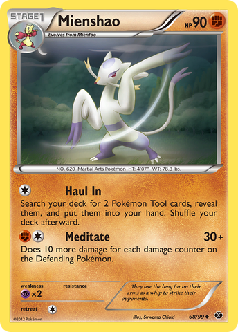Mienshao (68/99) [Black & White: Next Destinies] - The Mythic Store | 24h Order Processing
