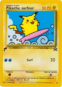 Pikachu (28) (Surfing) [Pikachu World Collection Promos] - The Mythic Store | 24h Order Processing
