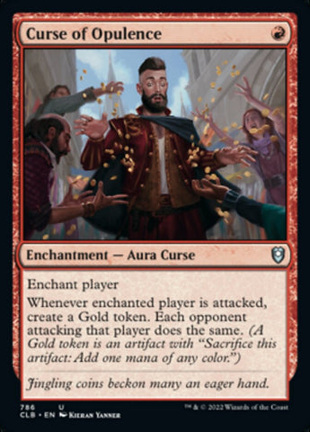 Curse of Opulence [Commander Legends: Battle for Baldur's Gate] - The Mythic Store | 24h Order Processing
