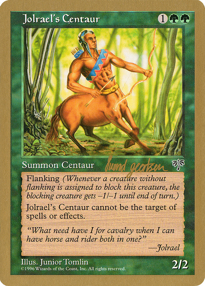 Jolrael's Centaur (Svend Geertsen) [World Championship Decks 1997] - The Mythic Store | 24h Order Processing