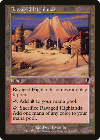 Ravaged Highlands [Odyssey] - The Mythic Store | 24h Order Processing