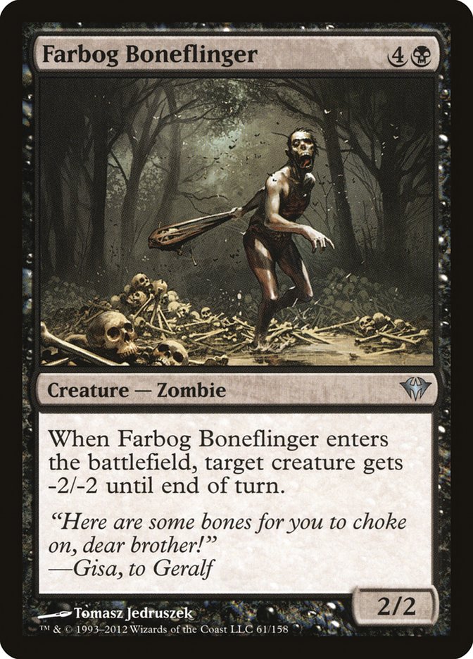 Farbog Boneflinger [Dark Ascension] - The Mythic Store | 24h Order Processing