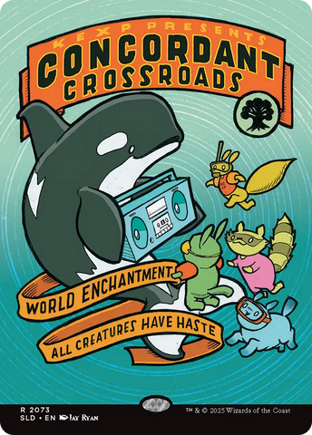 Concordant Crossroads (2073) (Rainbow Foil) [Secret Lair Drop Series] - The Mythic Store | 24h Order Processing