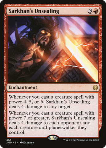 Sarkhan's Unsealing [Jumpstart] - The Mythic Store | 24h Order Processing
