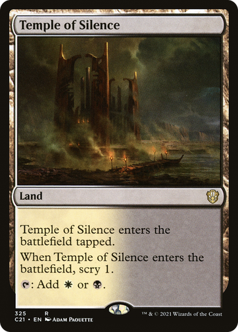 Temple of Silence [Commander 2021] - The Mythic Store | 24h Order Processing