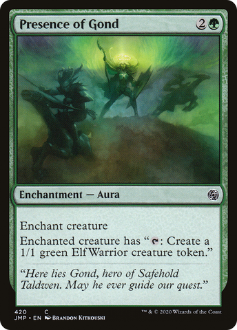 Presence of Gond [Jumpstart] - The Mythic Store | 24h Order Processing