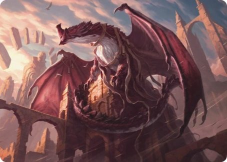 Velomachus Lorehold Art Card [Strixhaven: School of Mages Art Series] - The Mythic Store | 24h Order Processing