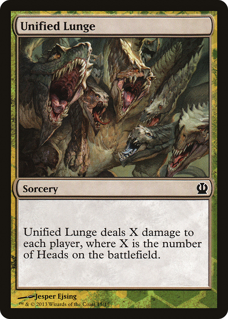 Unified Lunge [Theros Face the Hydra] - The Mythic Store | 24h Order Processing