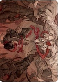 Thwart the Grave Art Card [Zendikar Rising Art Series] - The Mythic Store | 24h Order Processing