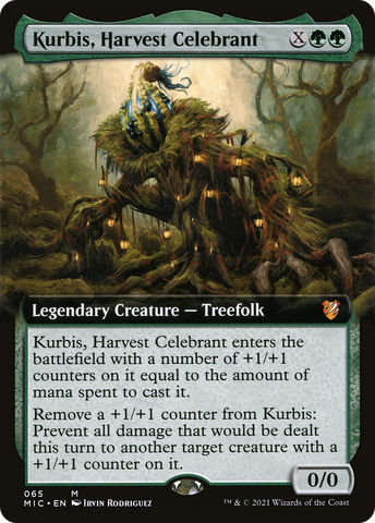 Kurbis, Harvest Celebrant (Extended Art) [Innistrad: Midnight Hunt Commander] - The Mythic Store | 24h Order Processing