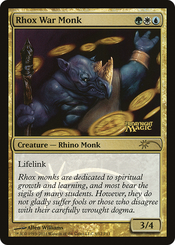 Rhox War Monk [Friday Night Magic 2011] - The Mythic Store | 24h Order Processing