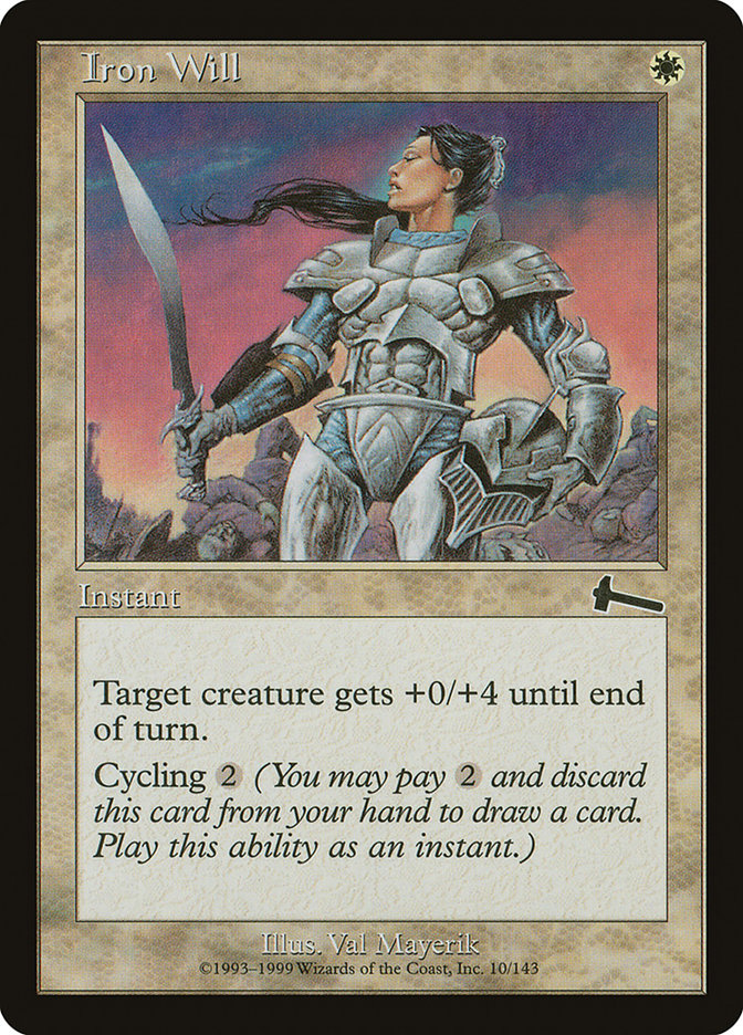 Iron Will [Urza's Legacy] - The Mythic Store | 24h Order Processing