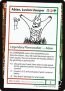 Abian, Luvion Usurper (2021 Edition) [Mystery Booster Playtest Cards] - The Mythic Store | 24h Order Processing
