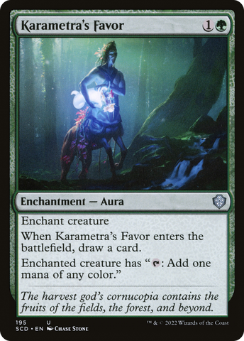 Karametra's Favor [Starter Commander Decks] - The Mythic Store | 24h Order Processing