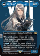 Jill, Shiva's Dominant // Shiva, Warden of Ice (Borderless) (Surge Foil) [FINAL FANTASY] - The Mythic Store | 24h Order Processing