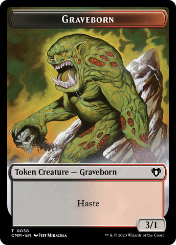 Graveborn Token [Commander Masters Tokens] - The Mythic Store | 24h Order Processing