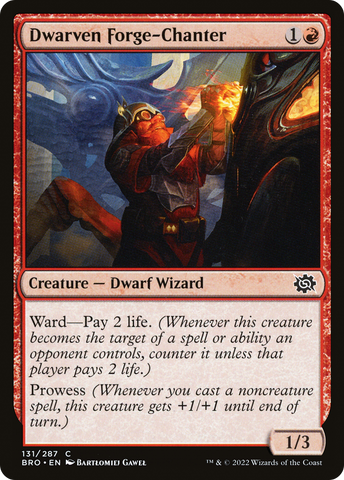 Dwarven Forge-Chanter [The Brothers' War] - The Mythic Store | 24h Order Processing