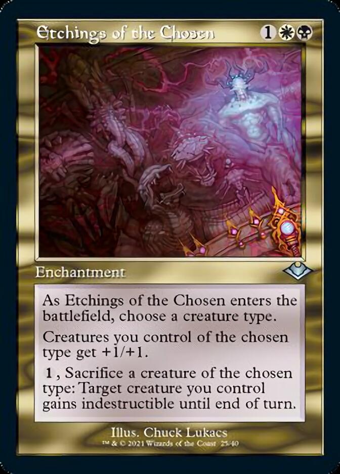 Etchings of the Chosen (Retro) [Modern Horizons] - The Mythic Store | 24h Order Processing