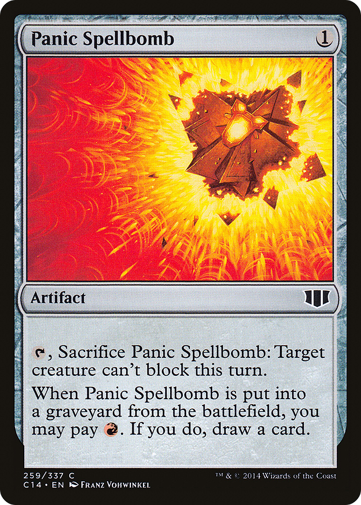 Panic Spellbomb [Commander 2014] - The Mythic Store | 24h Order Processing