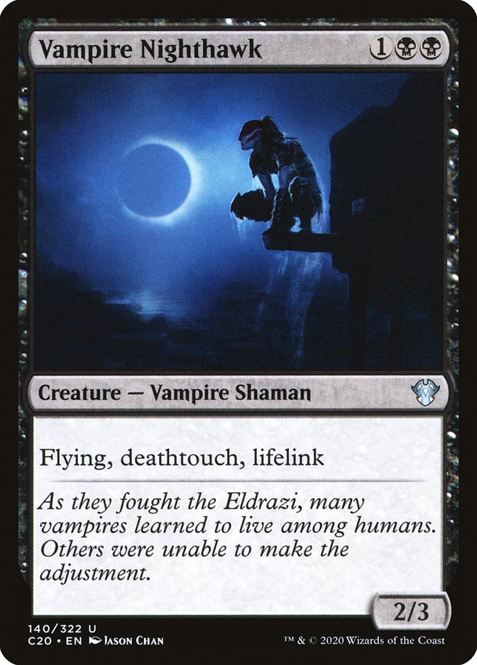 Vampire Nighthawk [Commander 2020] - The Mythic Store | 24h Order Processing