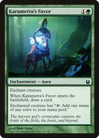 Karametra's Favor [Born of the Gods] - The Mythic Store | 24h Order Processing