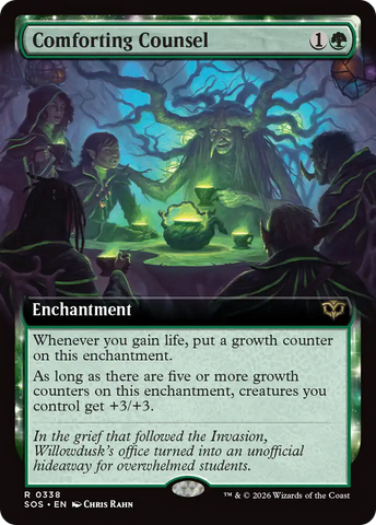 Comforting Counsel (Extended Art) [Secrets of Strixhaven] - The Mythic Store | 24h Order Processing