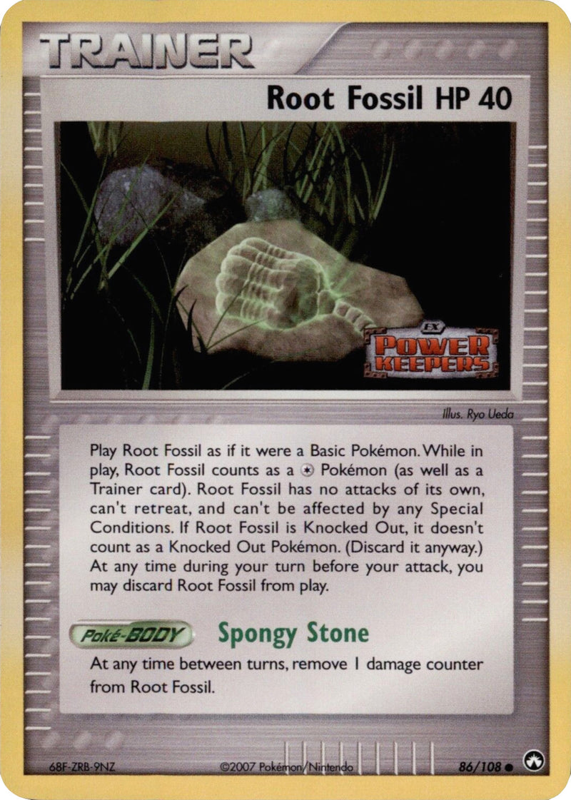 Root Fossil (86/108) (Stamped) [EX: Power Keepers] - The Mythic Store | 24h Order Processing