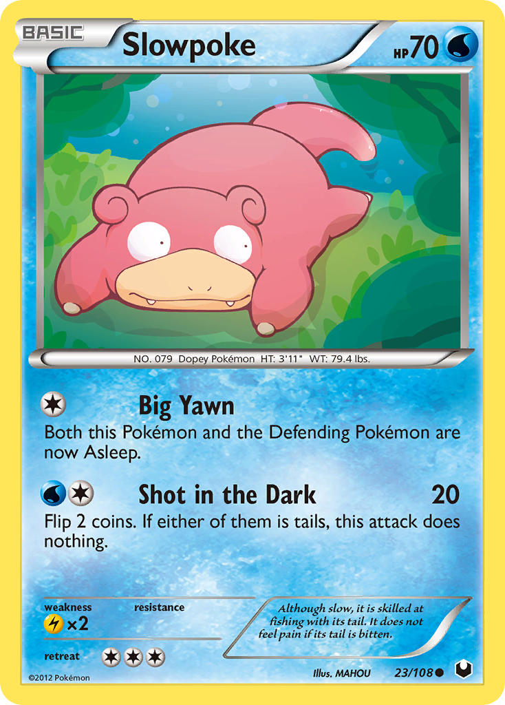 Slowpoke (23/108) [Black & White: Dark Explorers] - The Mythic Store | 24h Order Processing