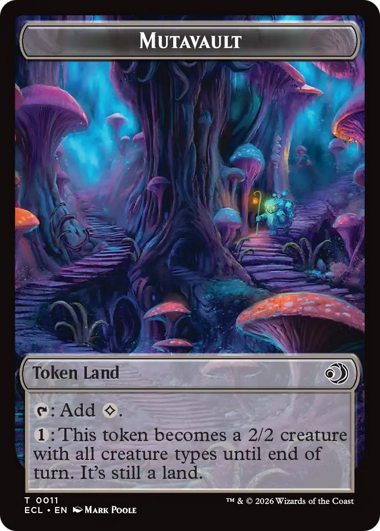 Elk // Mutavault Double-Sided Token [Lorwyn Eclipsed Tokens] - The Mythic Store | 24h Order Processing