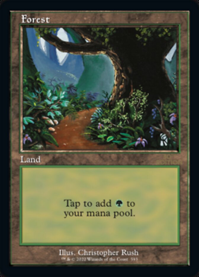 Forest (Retro) (593) [30th Anniversary Edition] - The Mythic Store | 24h Order Processing