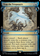 Trap the Tresspassers [The Lord of the Rings: Tales of Middle-Earth Commander Showcase Scrolls] - The Mythic Store | 24h Order Processing