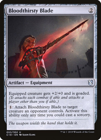 Bloodthirsty Blade [Commander 2019] - The Mythic Store | 24h Order Processing