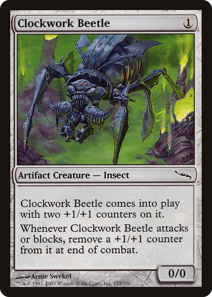 Clockwork Beetle [Mirrodin] - The Mythic Store | 24h Order Processing