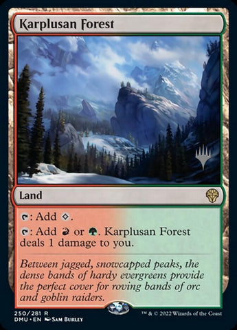 Karplusan Forest (Promo Pack) [Dominaria United Promos] - The Mythic Store | 24h Order Processing